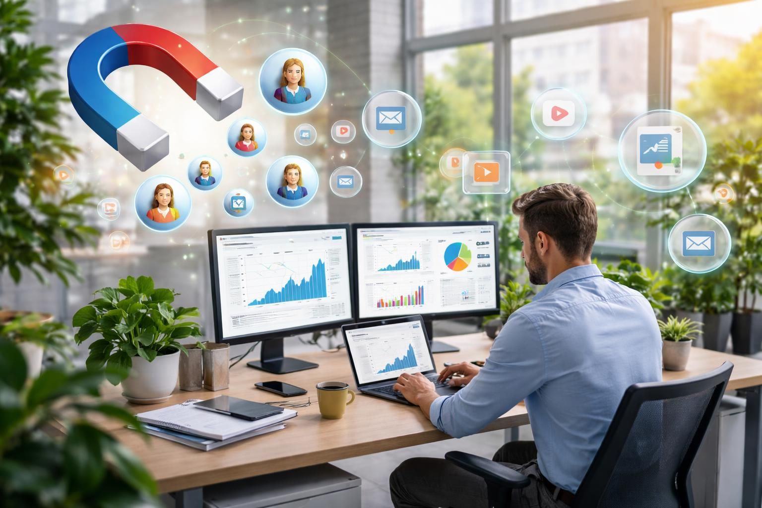 découvrez une définition complète de l'inbound marketing et comprenez son fonctionnement pour attirer, convertir et fidéliser vos clients efficacement.