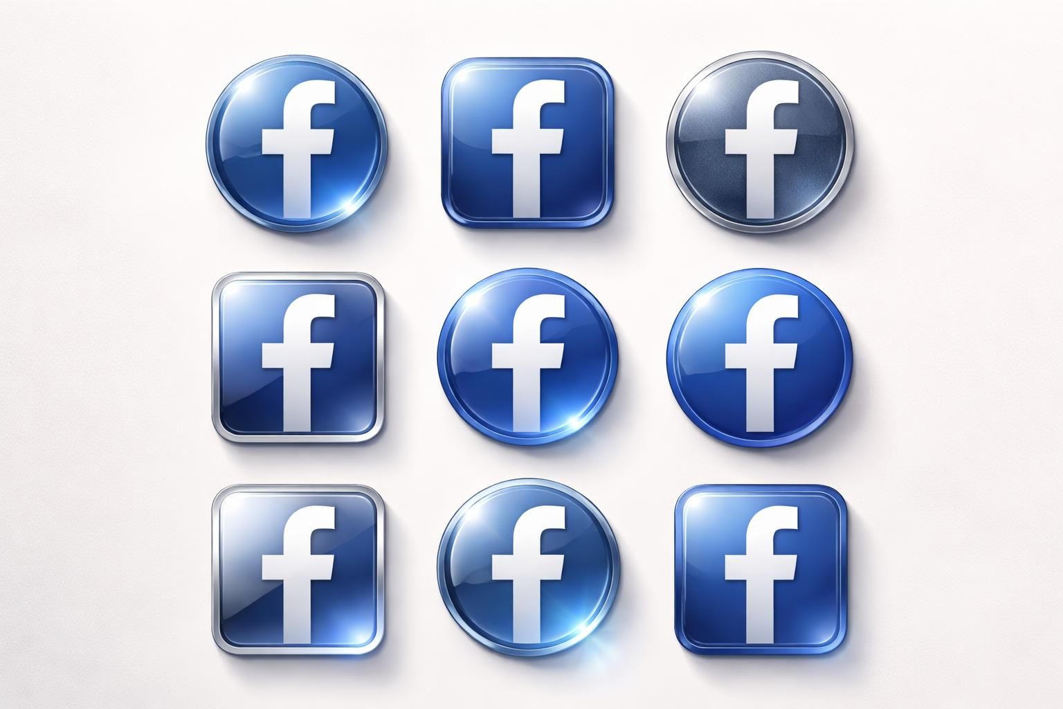 téléchargez gratuitement des icônes 'suivez-nous sur facebook' en format png, parfaites pour vos sites web, blogs et réseaux sociaux.